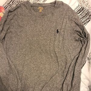 Long sleeve polo shirt